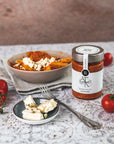 Tomatensugo Feta-Käse