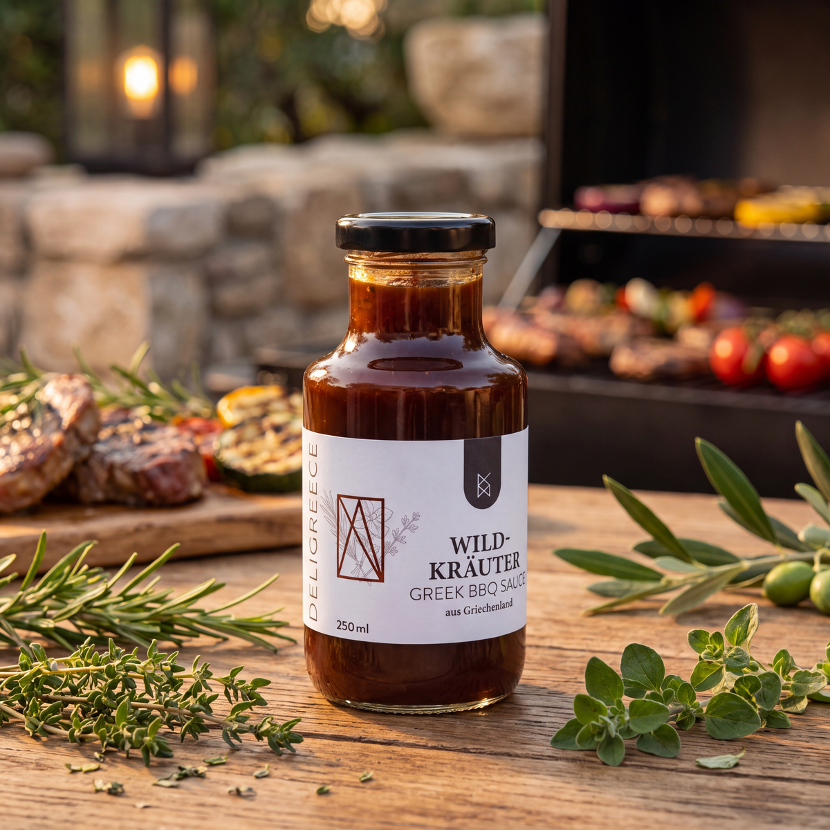 Greek BBQ Sauce - Wildkräuter