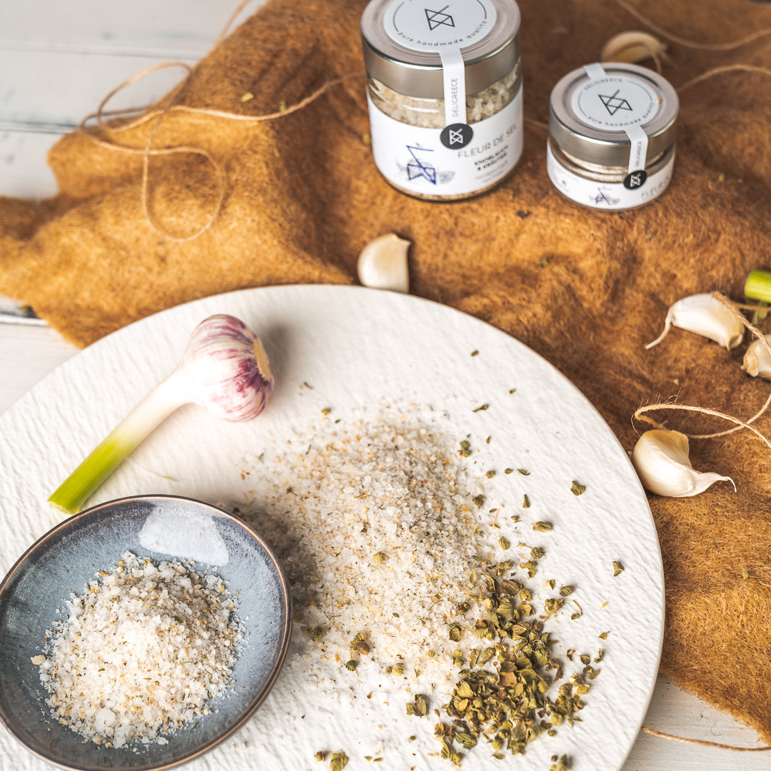 Fleur de Sel - Knoblauch mit Kräutern